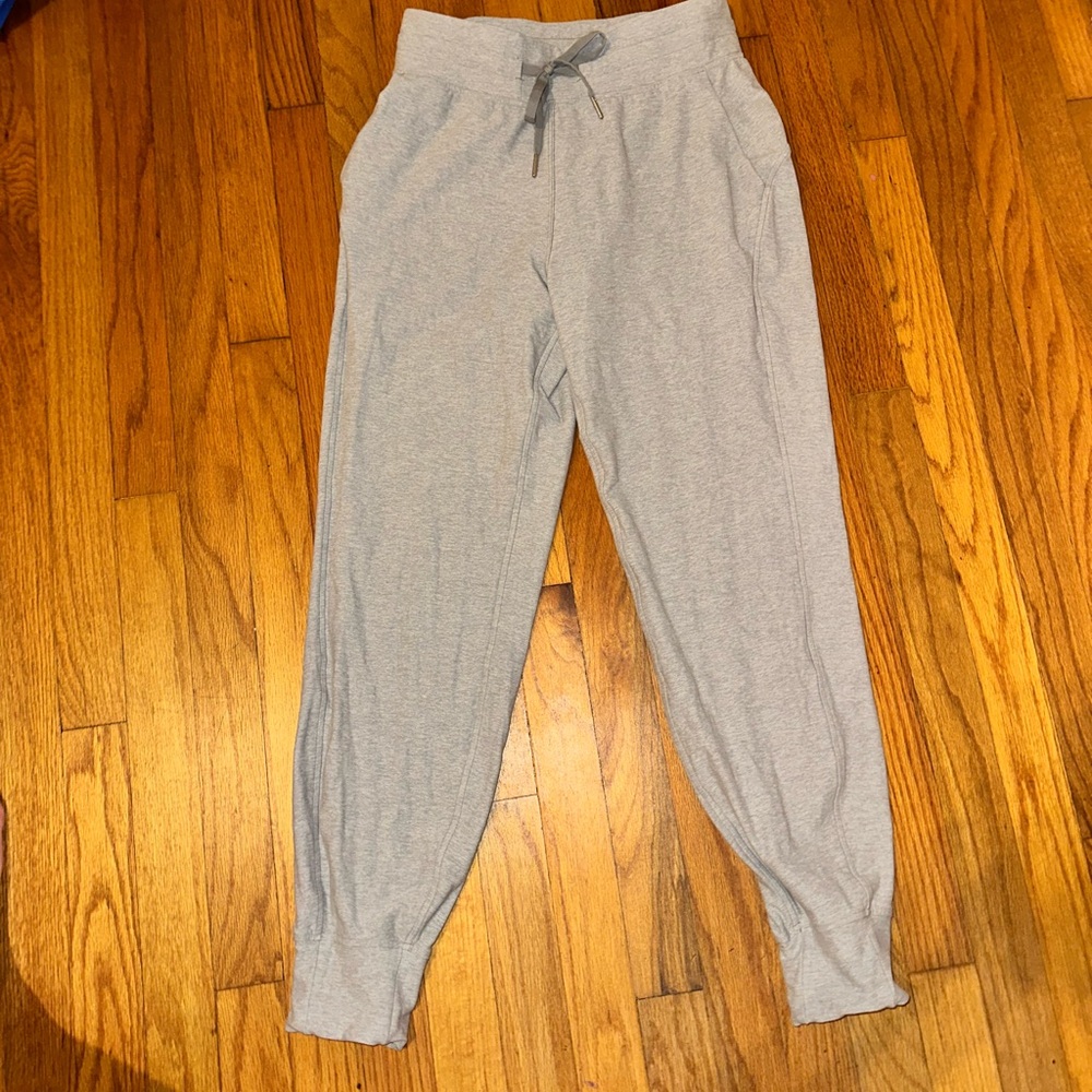 Gray Lululemon Jogger Sweatpants